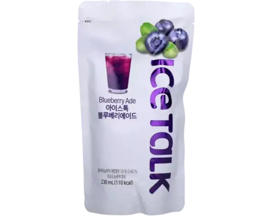 Ice Talk Blueberry Ade (zakje) 230ml (Koreaans)